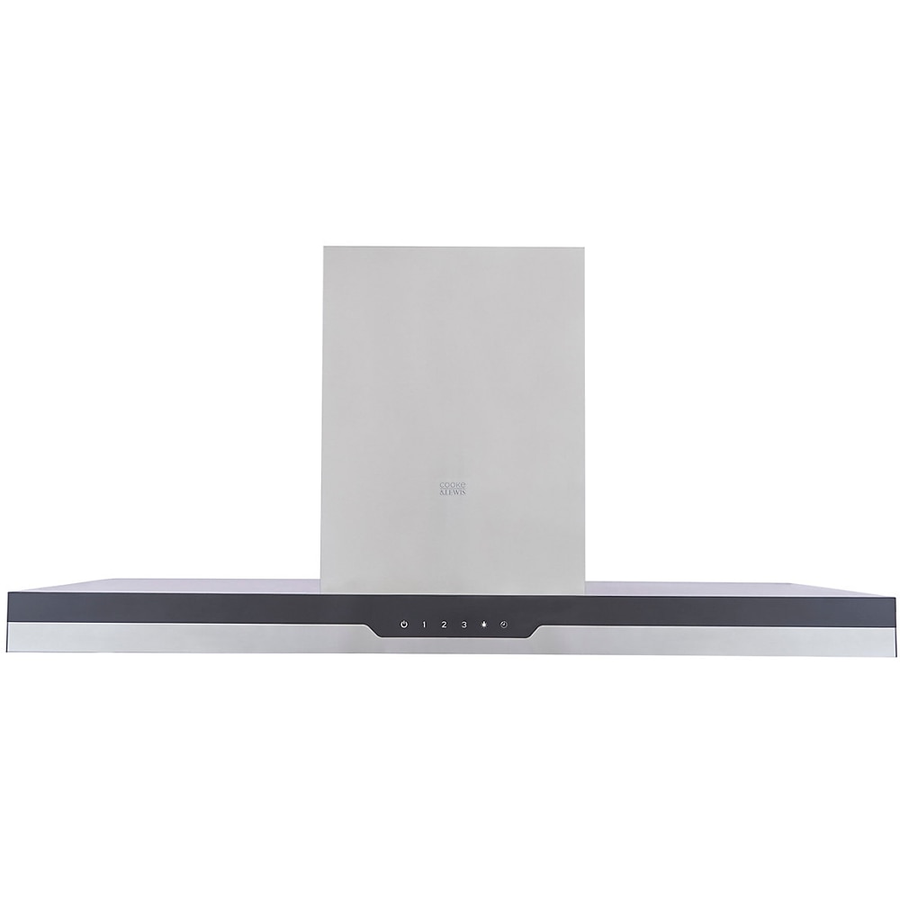 Hota decorativa COOKE & LEWIS CLBHS90, 1 motor, 523.8 m3/h, L 90 cm, negru