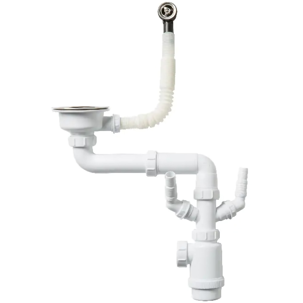 Kit sifon pentru chiuveta cu 1 cuva COOKE & LEWIS, diametru 36 mm