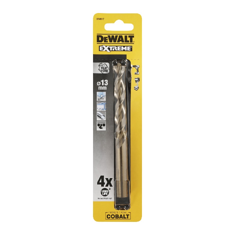 Burghiu Cobalt,  13 mm x 151 mm • Dewalt