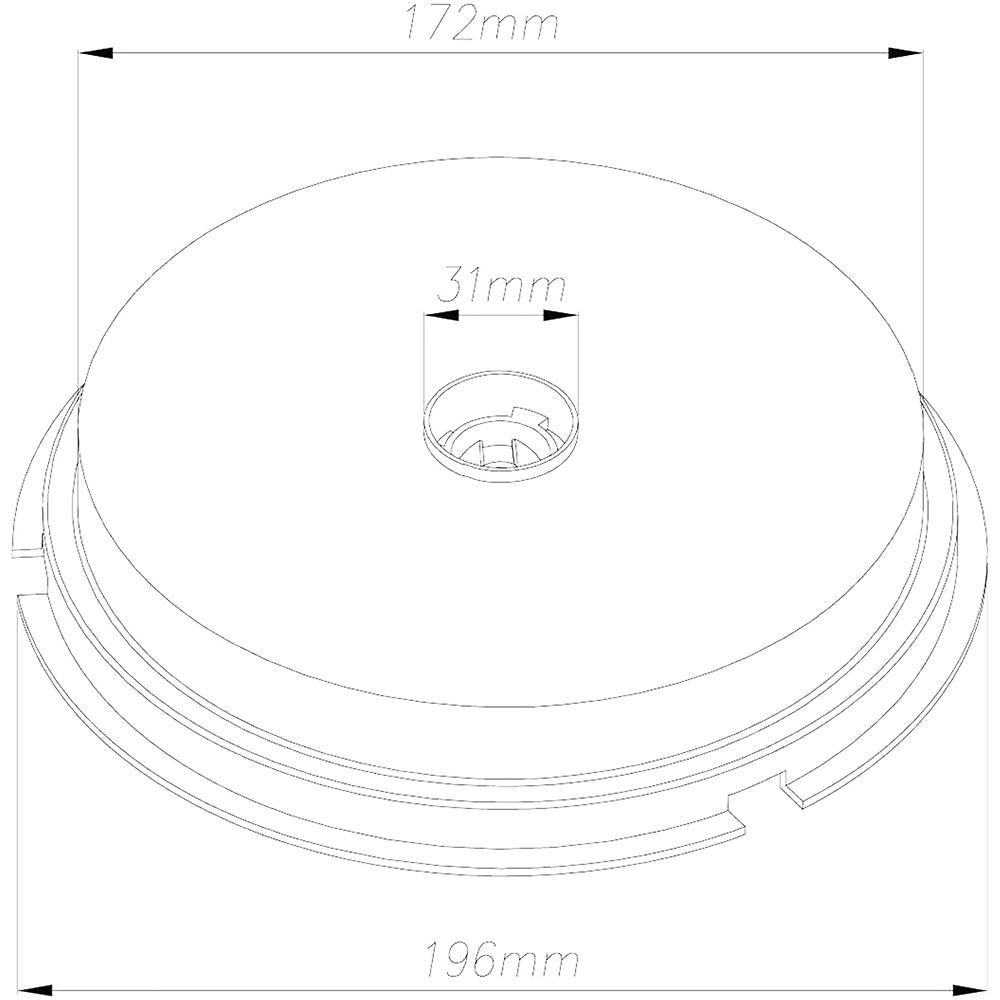 Filtru pentru hota CARBFILT1 COOKE & LEWIS, montare cu cleme, carbon si polipropilena, negru