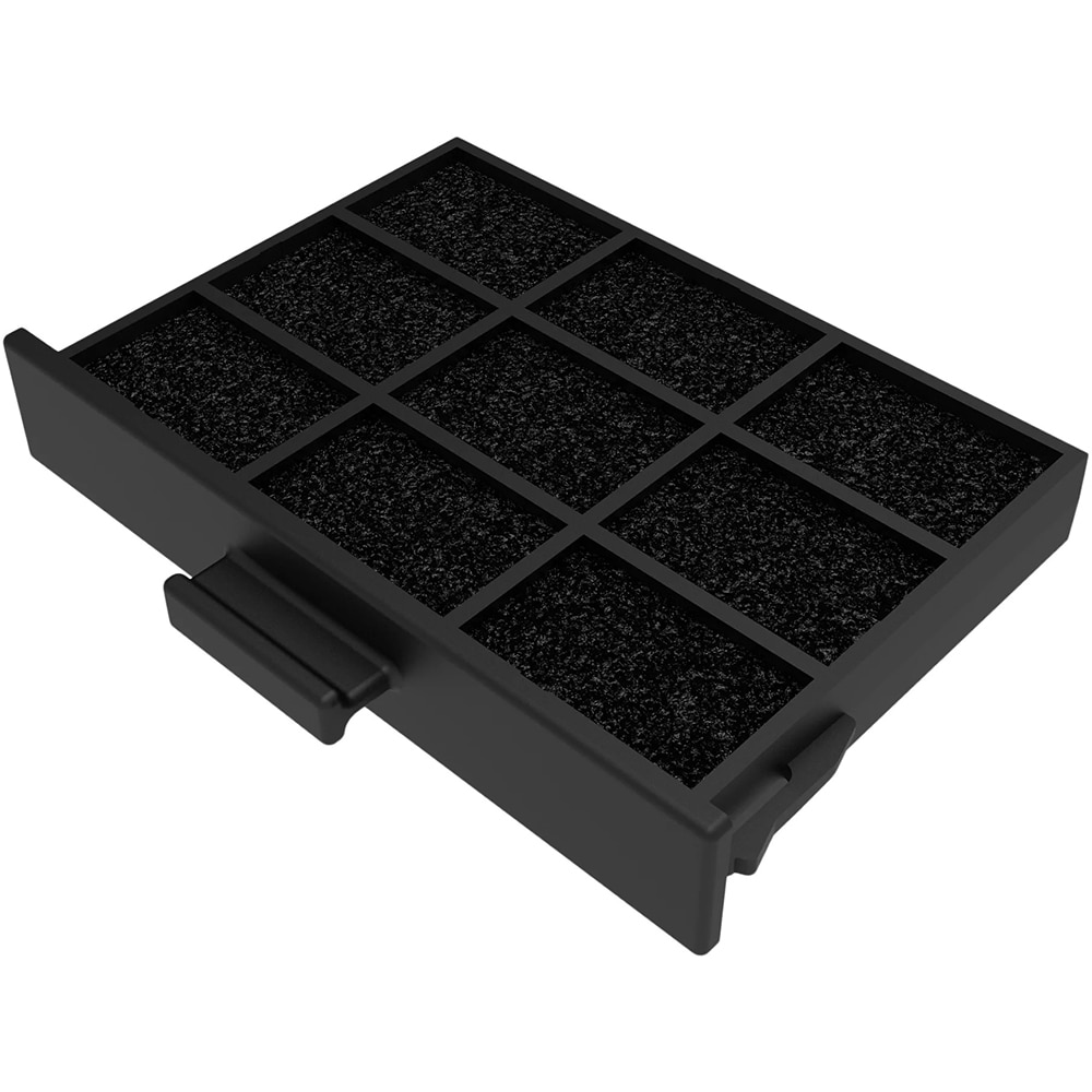 Filtru pentru hota CARBFILT7 COOKE & LEWIS, montare cu cleme, carbon si polipropilena, negru