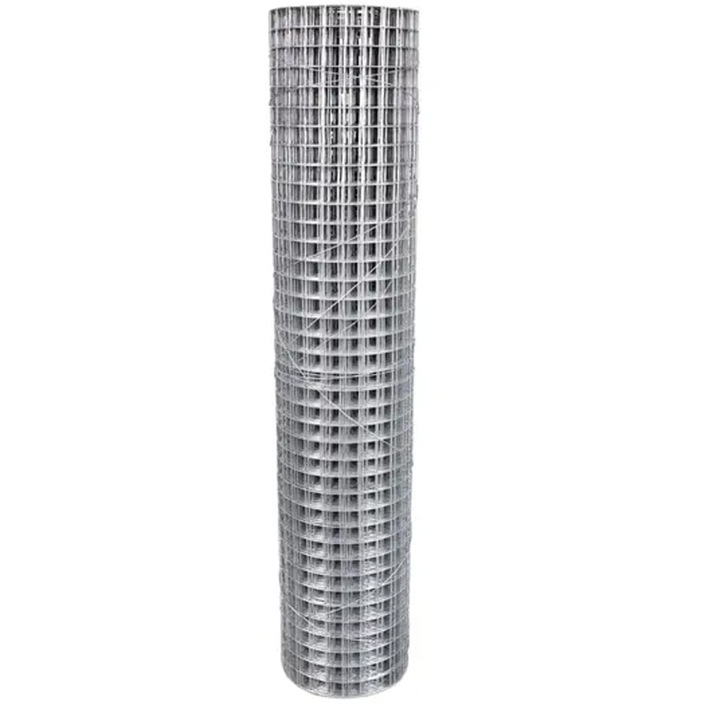 Rola plasa gard BLOOMA 100633416, 1x5 m, Ochi x13x13mm, gri