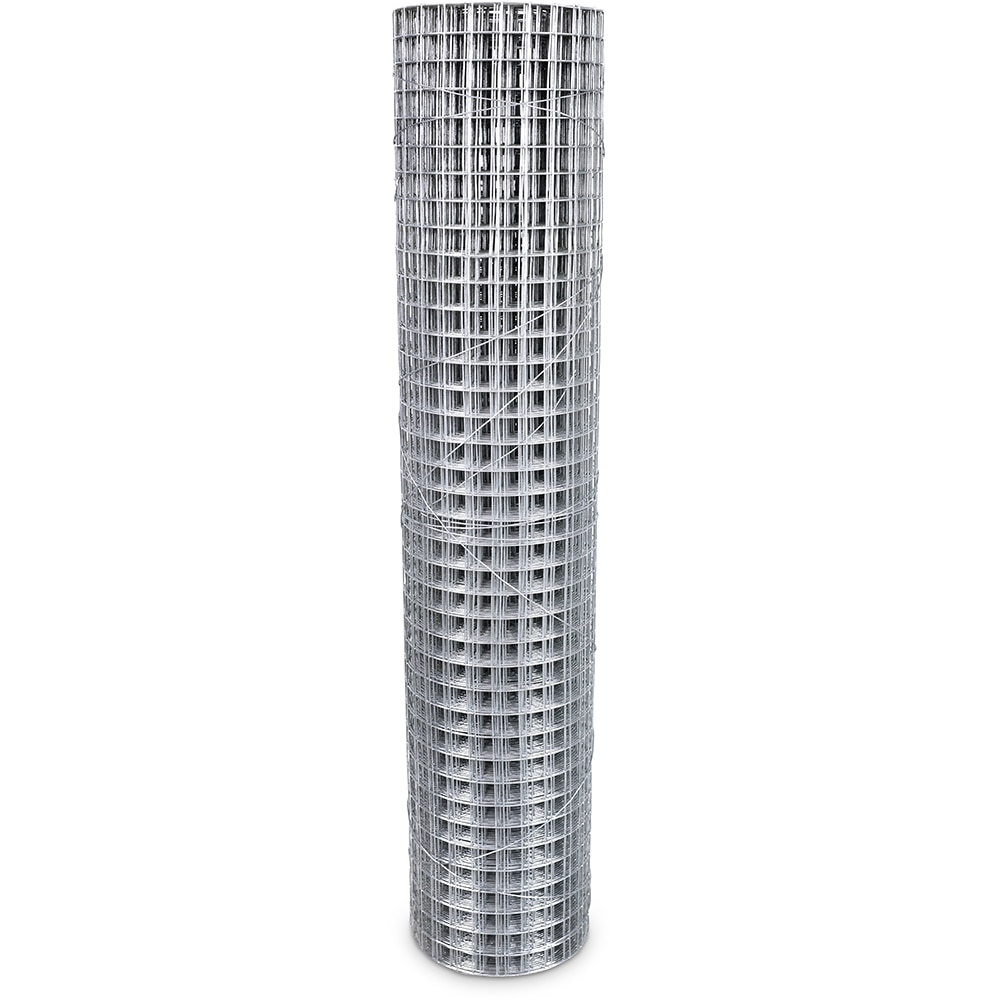 Rola plasa gard BLOOMA, 1x10 m, otel, gri