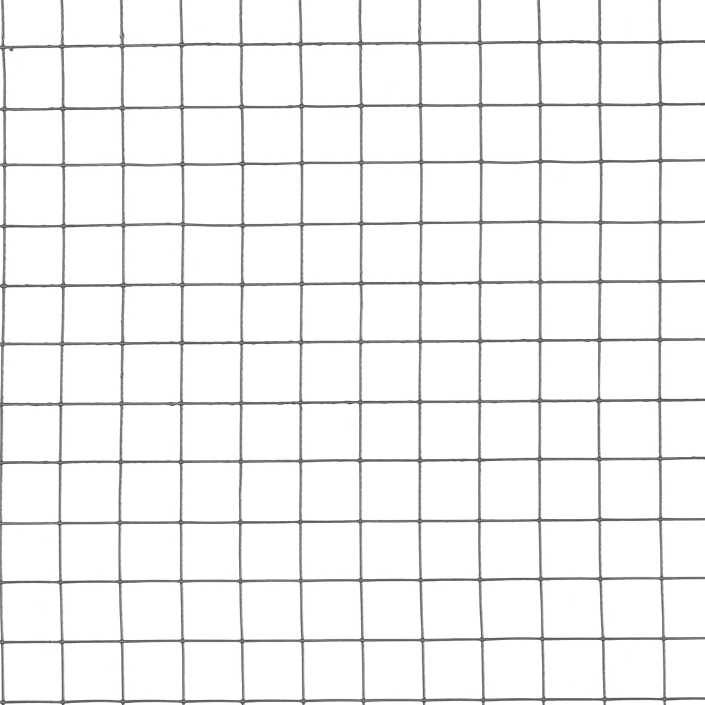 Rola plasa gard BLOOMA, 1x10 m, otel, gri
