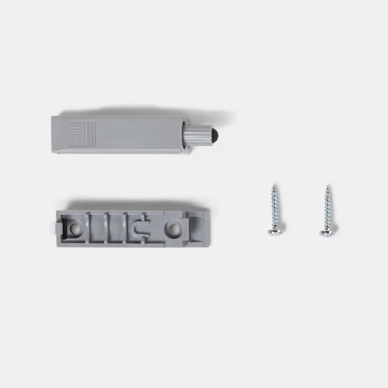 Adaptor balama Soft-Close Titus, plastic, gri