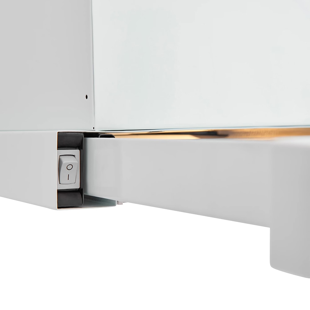 Hota incorporabila telescopica Cooke & Lewis CLTHW60, 1 motor, 366 m3/h, L 60 cm, alb