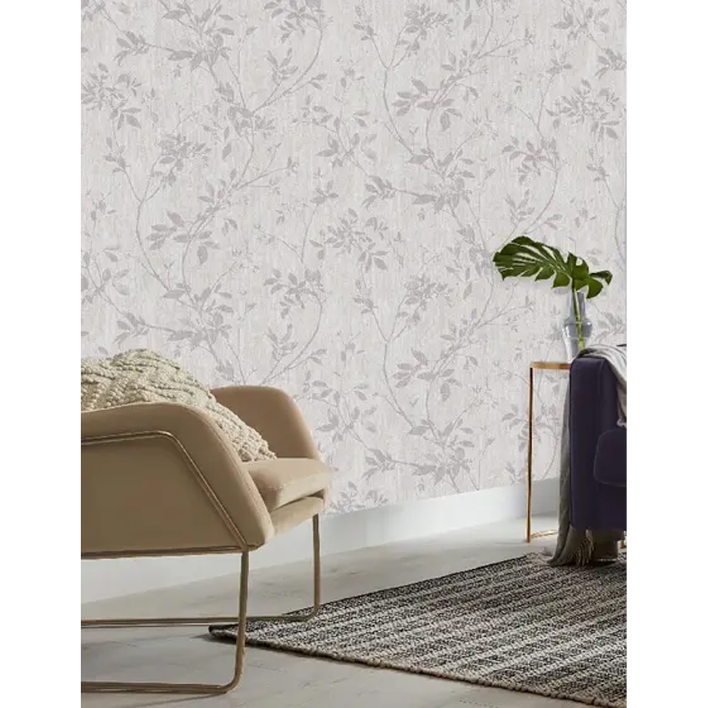 Tapet netesut GOODHOME 100637732, 53 x 1005 cm, liliac