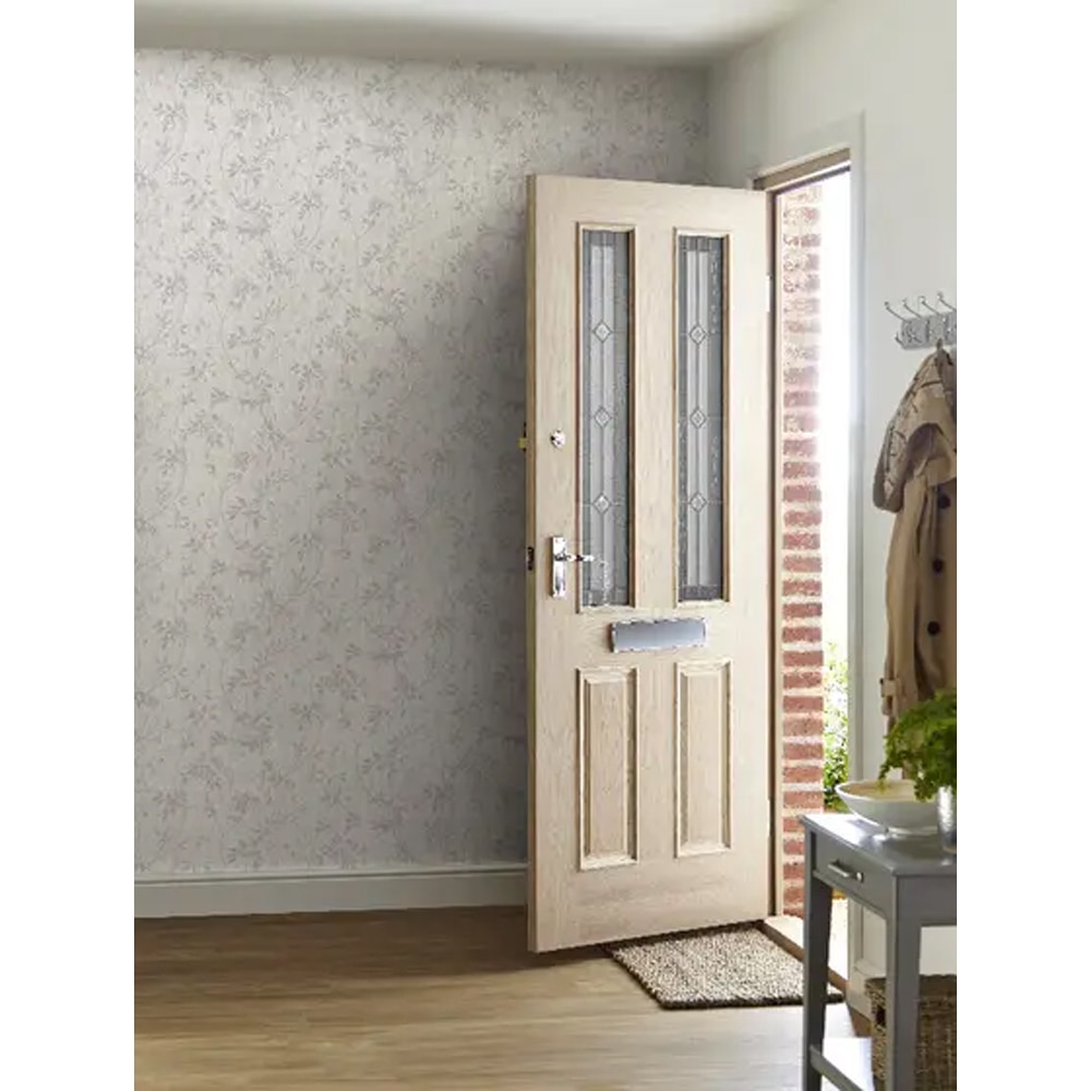 Tapet netesut GOODHOME 100637732, 53 x 1005 cm, liliac