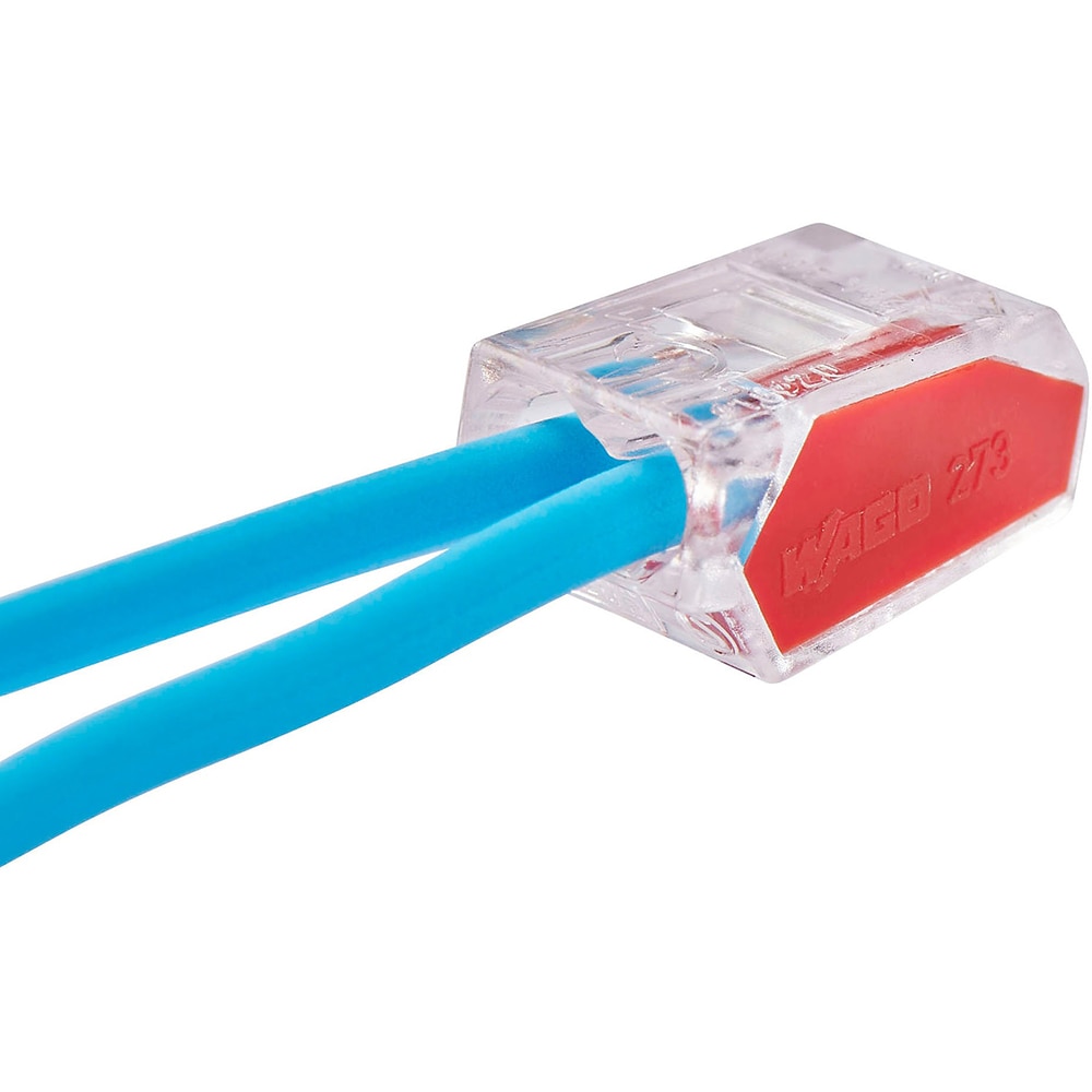 Conector cablu DIALL, 2 porturi, 24A, 15 bucati, rosu