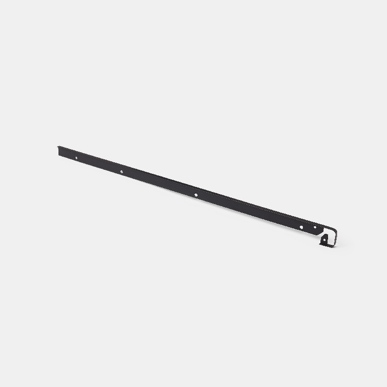 Conector blat GoodHome Nantua, 62x2.8 cm, negru
