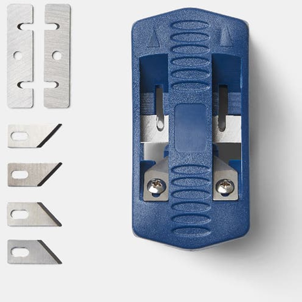 Trimer taiere surplus cant GoodHome, 10.1 x 4.9 cm, ABS-otel, albastru