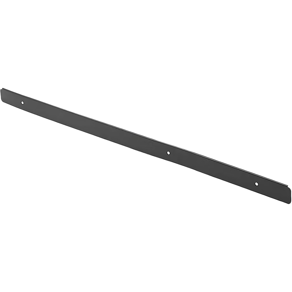 Terminatie blat GOODHOME Nantua, 62.7 x 2.8 cm, aliaj de aluminiu, negru