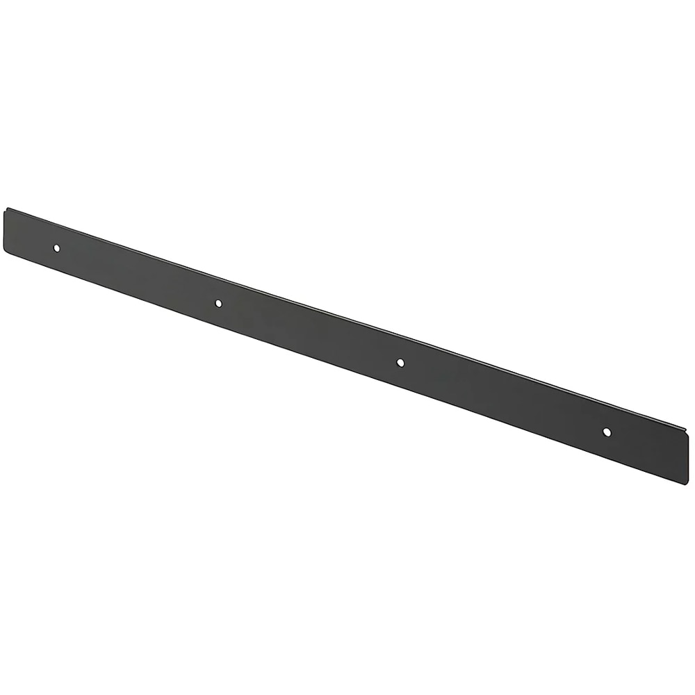Terminatie blat GOODHOME Nantua, 62 x 3.8 cm, aliaj de aluminiu, negru