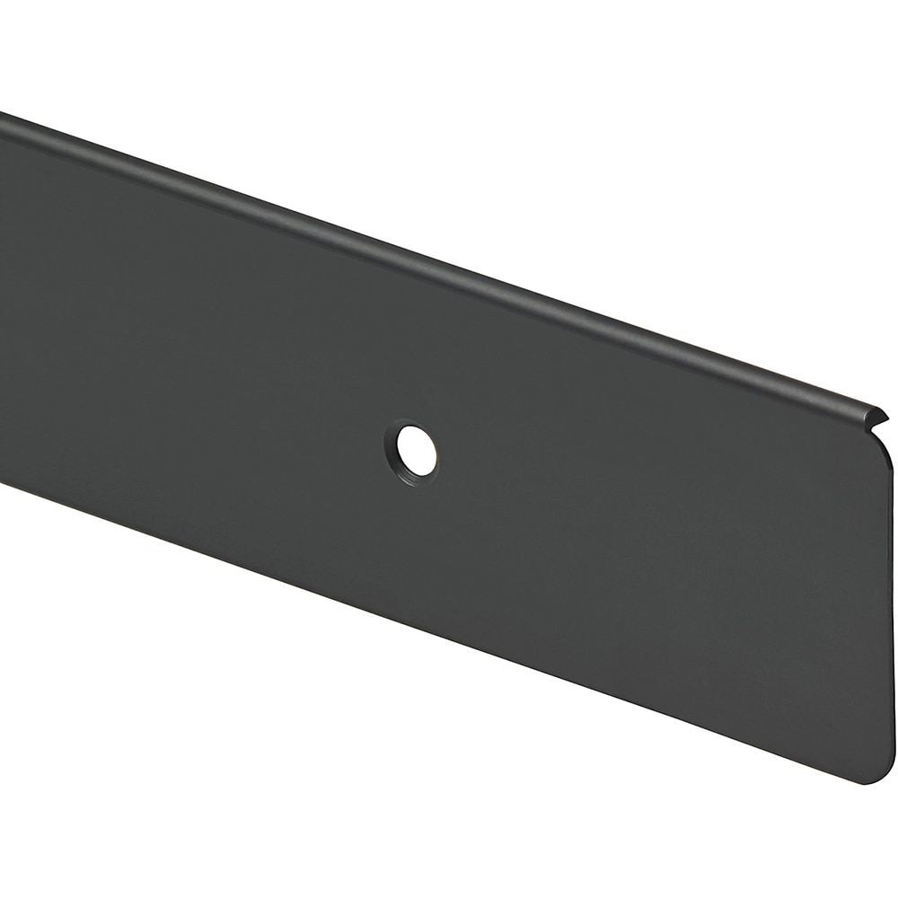 Terminatie blat GOODHOME Nantua, 62 x 3.8 cm, aliaj de aluminiu, negru