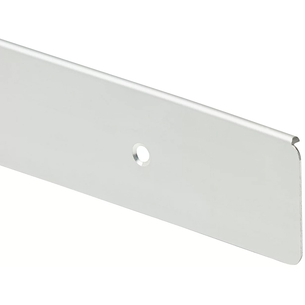 Terminatie blat GOODHOME Nantua, 62 x 3.8 cm, aliaj de aluminiu, gri