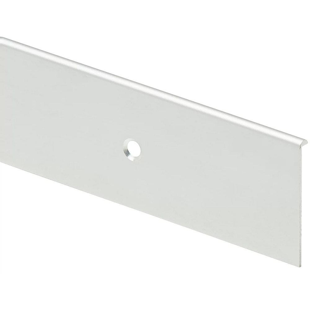 Terminatie blat GOODHOME Nantua, 62 x 3.8 cm, aliaj de aluminiu, gri