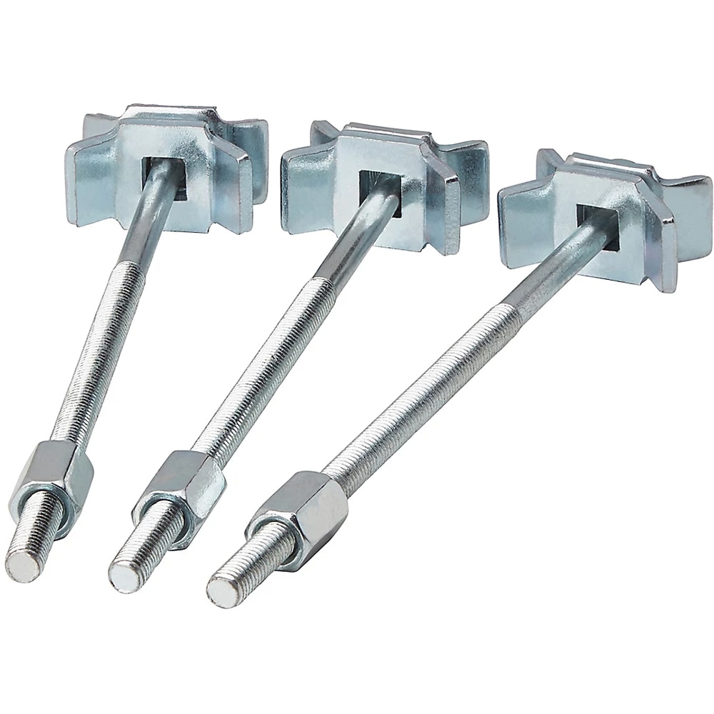 Set 3 conectori de blat GOODHOME, otel, 15 cm