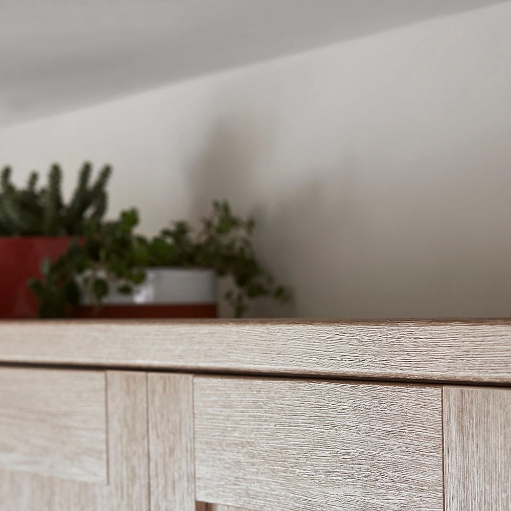 Cornisa GOODHOME Alpinia, MDF, 3.5 x 240 cm, stejar