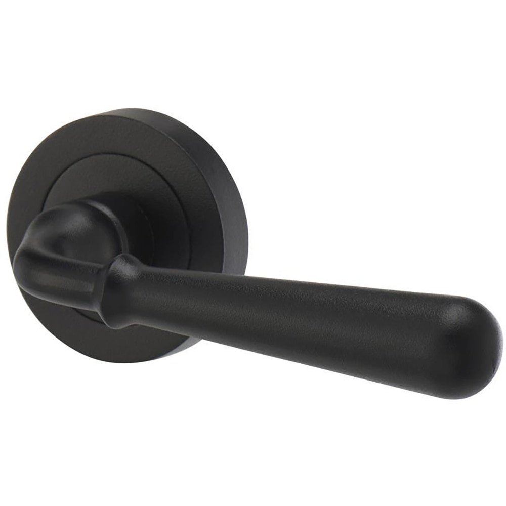 Maner usa cu rozeta COLOURS, aluminiu, negru