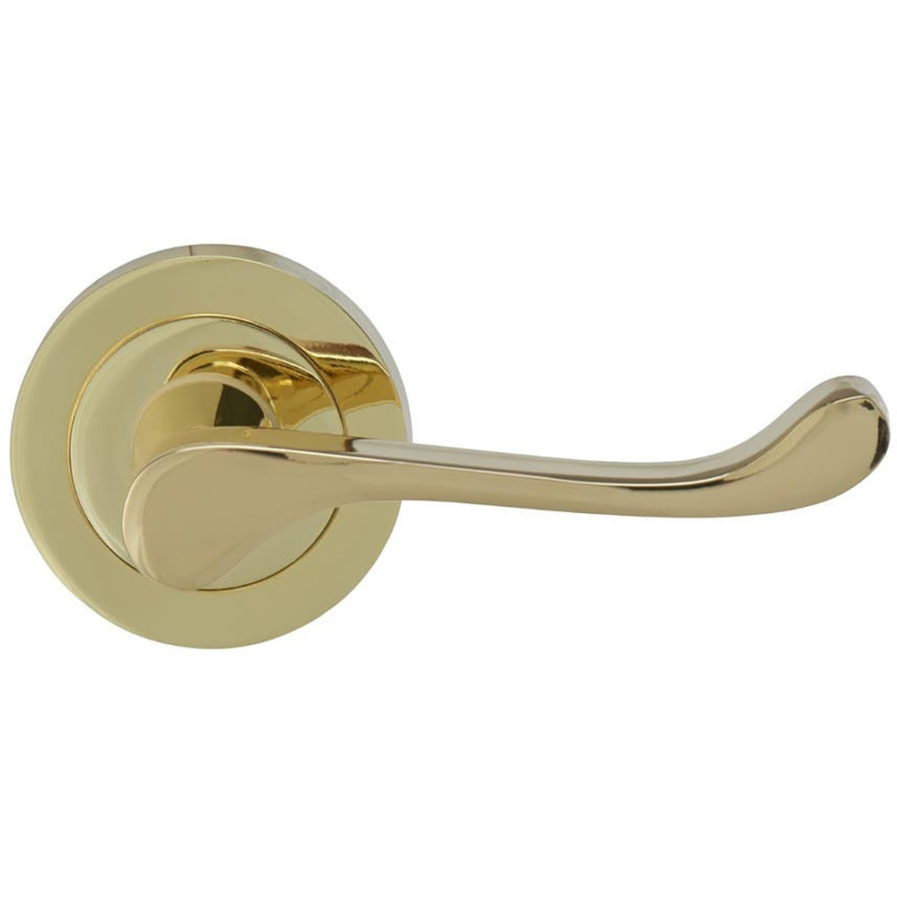 Maner usa cu rozeta COLOURS, aluminiu, auriu