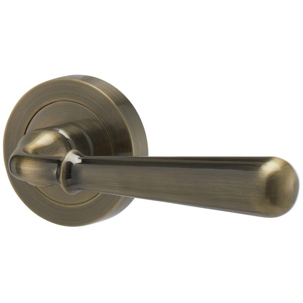 Maner usa cu rozeta COLOURS, aluminiu, auriu