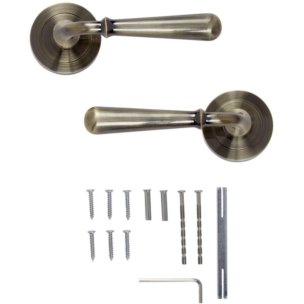 Maner usa cu rozeta COLOURS, aluminiu, auriu