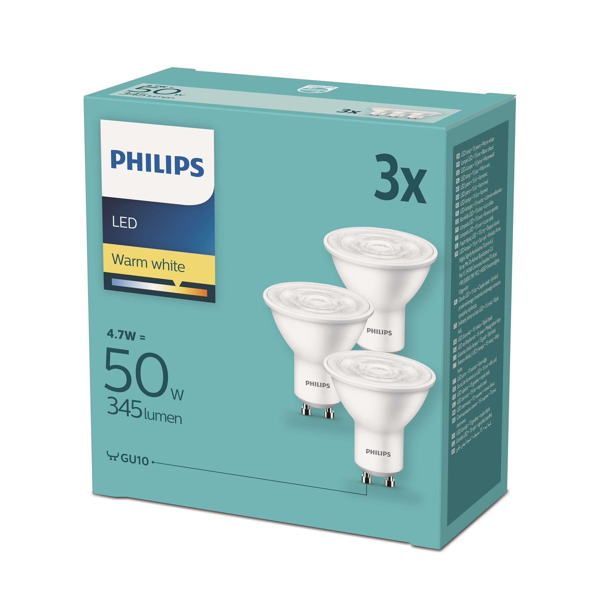 Bec LED 50W GU1036D 3CT8 DISC • Philips