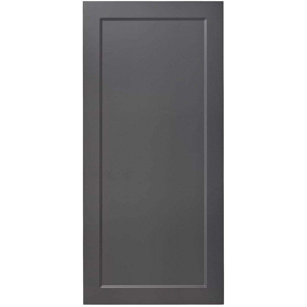 Front usa GOODHOME Artemisia, MDF, 59.7 x 128.7 x 1.8 cm, Gri