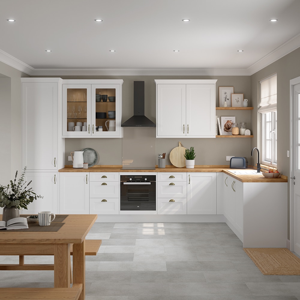 Front usa GoodHome Artemisia, 60x62 cm, alb