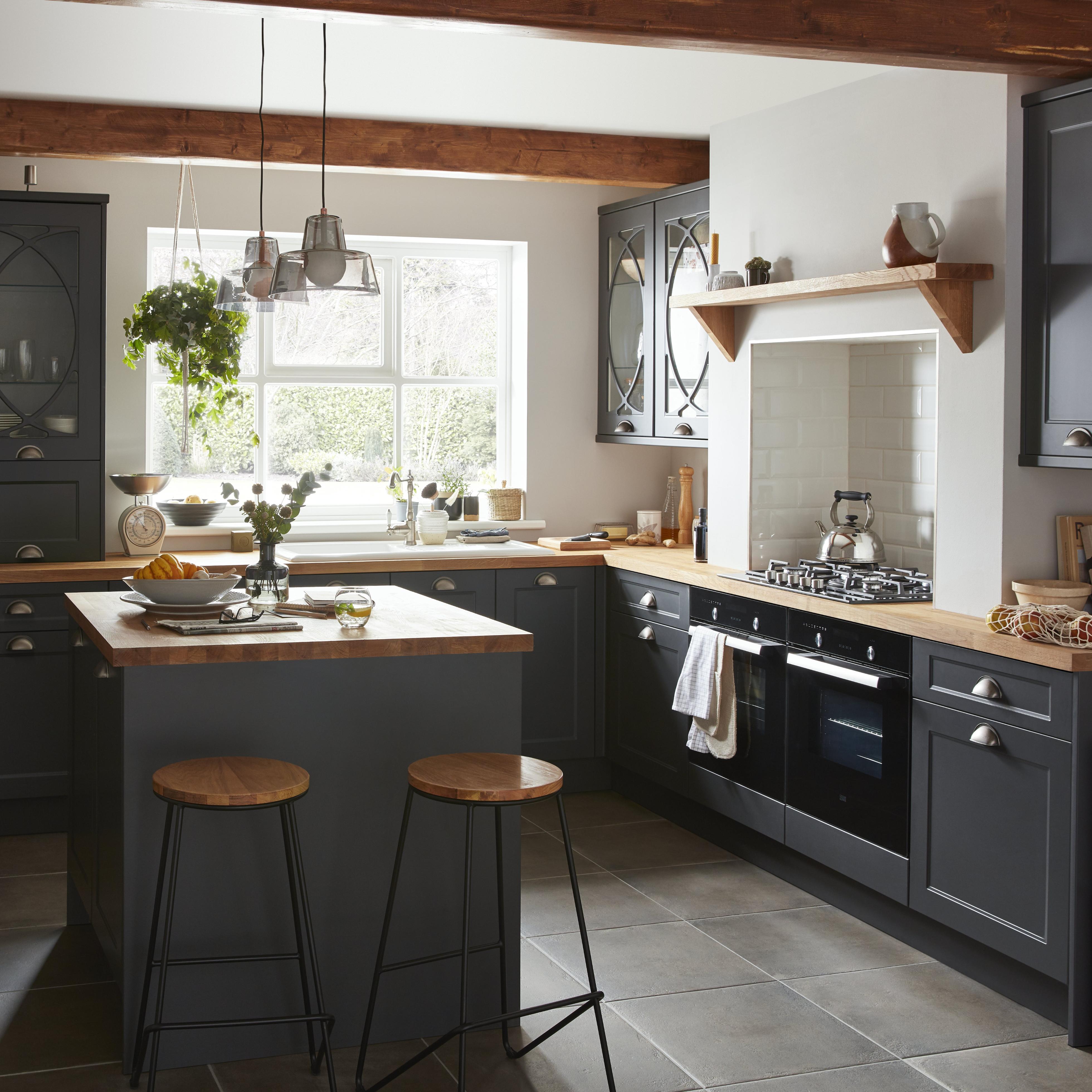 Front usa, 15 cm, gri, mat • GoodHome Artemisia