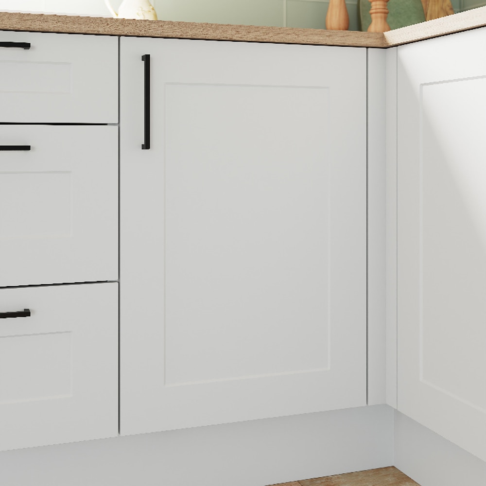 Front usa GOODHOME Artemisia, MDF, 49.7 x 71.5 x 1.8 cm, alb mat