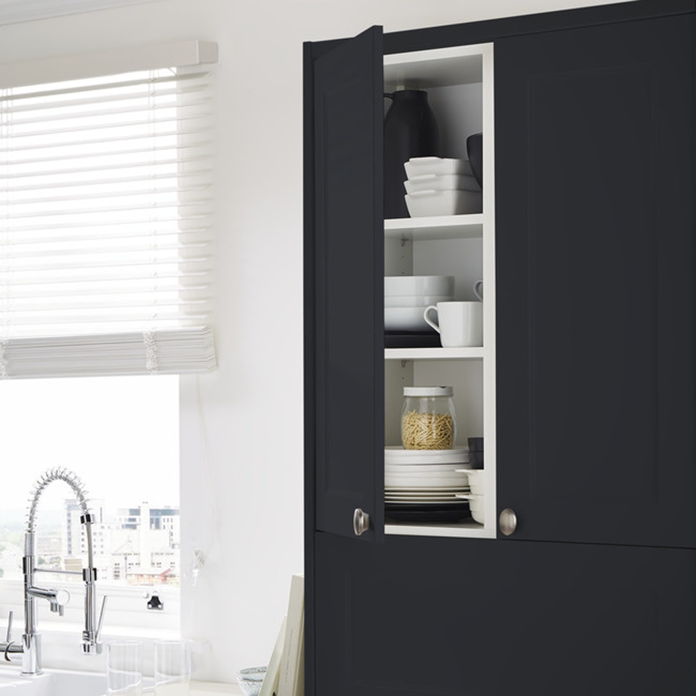 Front usa GOODHOME Artemisia, MDF, 49.7 x 71.5 x 1.8 cm, gri mat