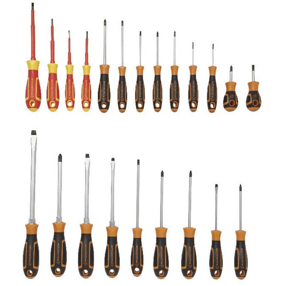 Set 22 surubelnite Magnusson, otel, multicolor