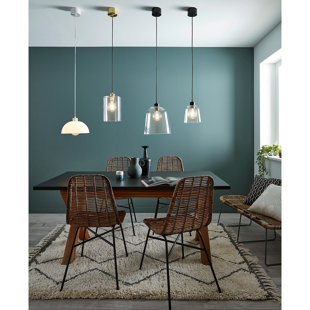 Pendul GOODHOME Calume. E27, 42W, transparent