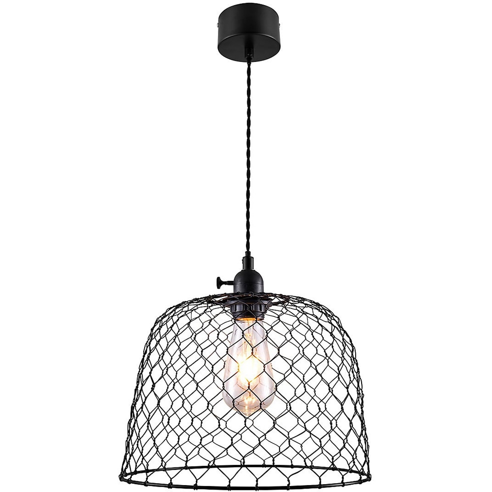 Pendul GOODHOME Muanza, E27, 42W, negru