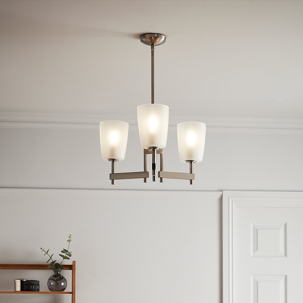 Pendul GOODHOME Quandryx, E14, 42W, argintiu