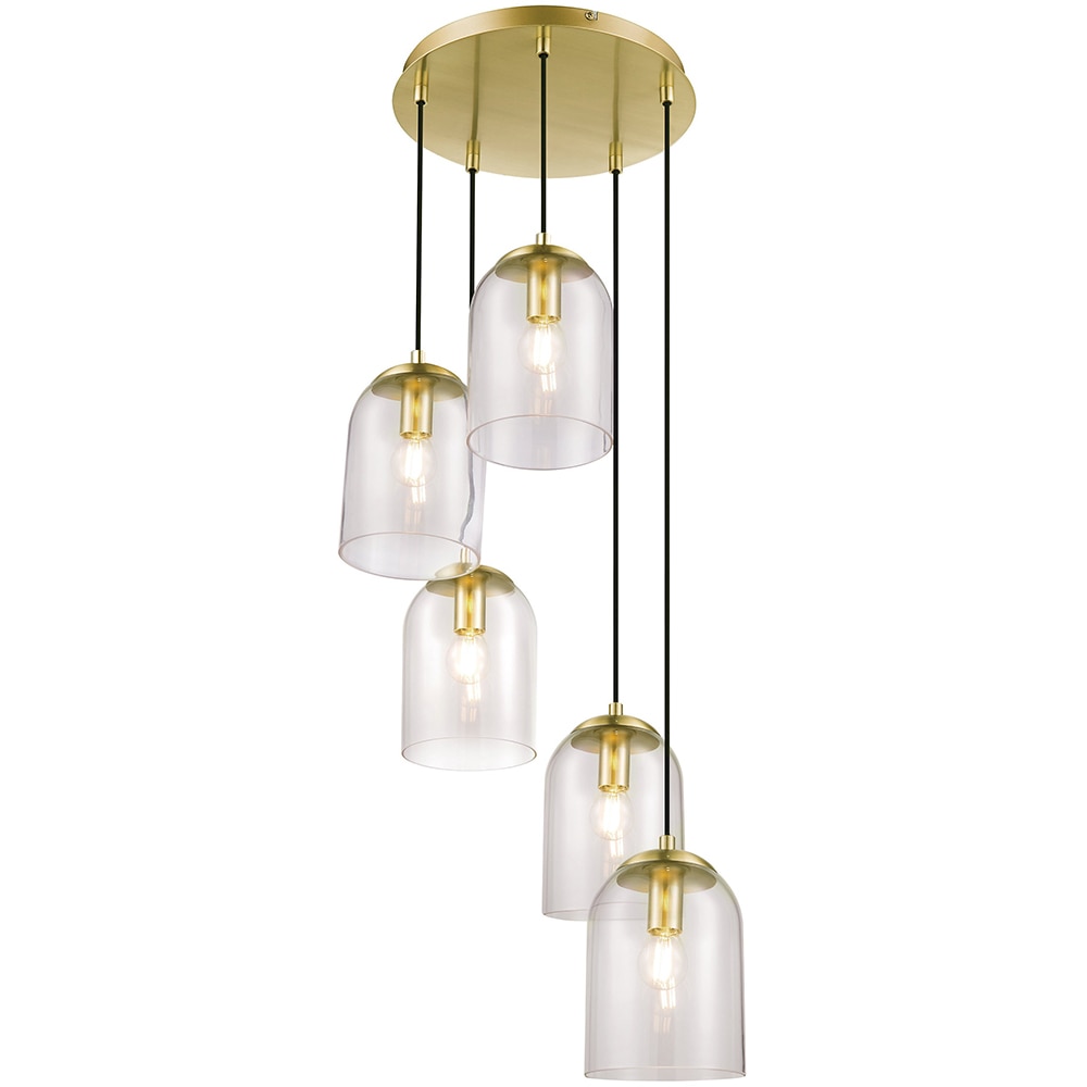 Pendul GOODHOME Thestias, E14, 28W, auriu