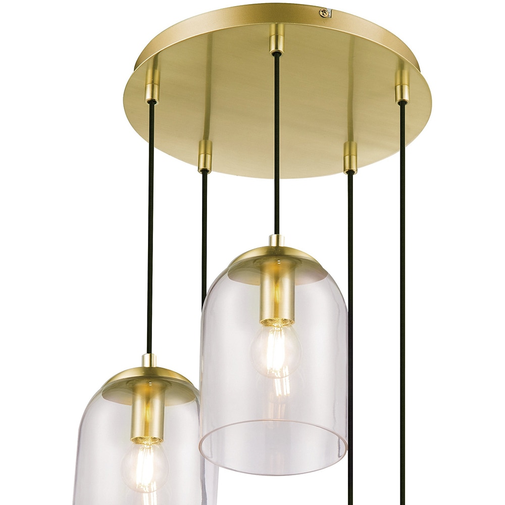 Pendul GOODHOME Thestias, E14, 28W, auriu