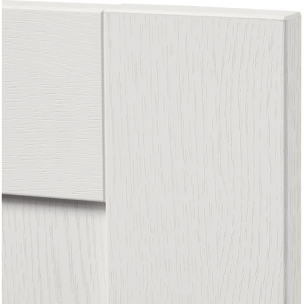 Front usa GOODHOME Alpinia, MDF, 49.7 x 35.6 x 1.8 cm, alb