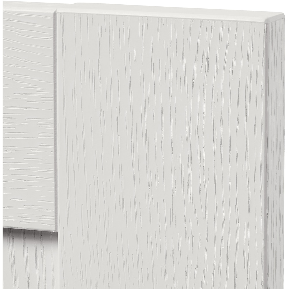 Front usa GOODHOME Alpinia, MDF, 59.7 x 35.6 x 1.8 cm, alb