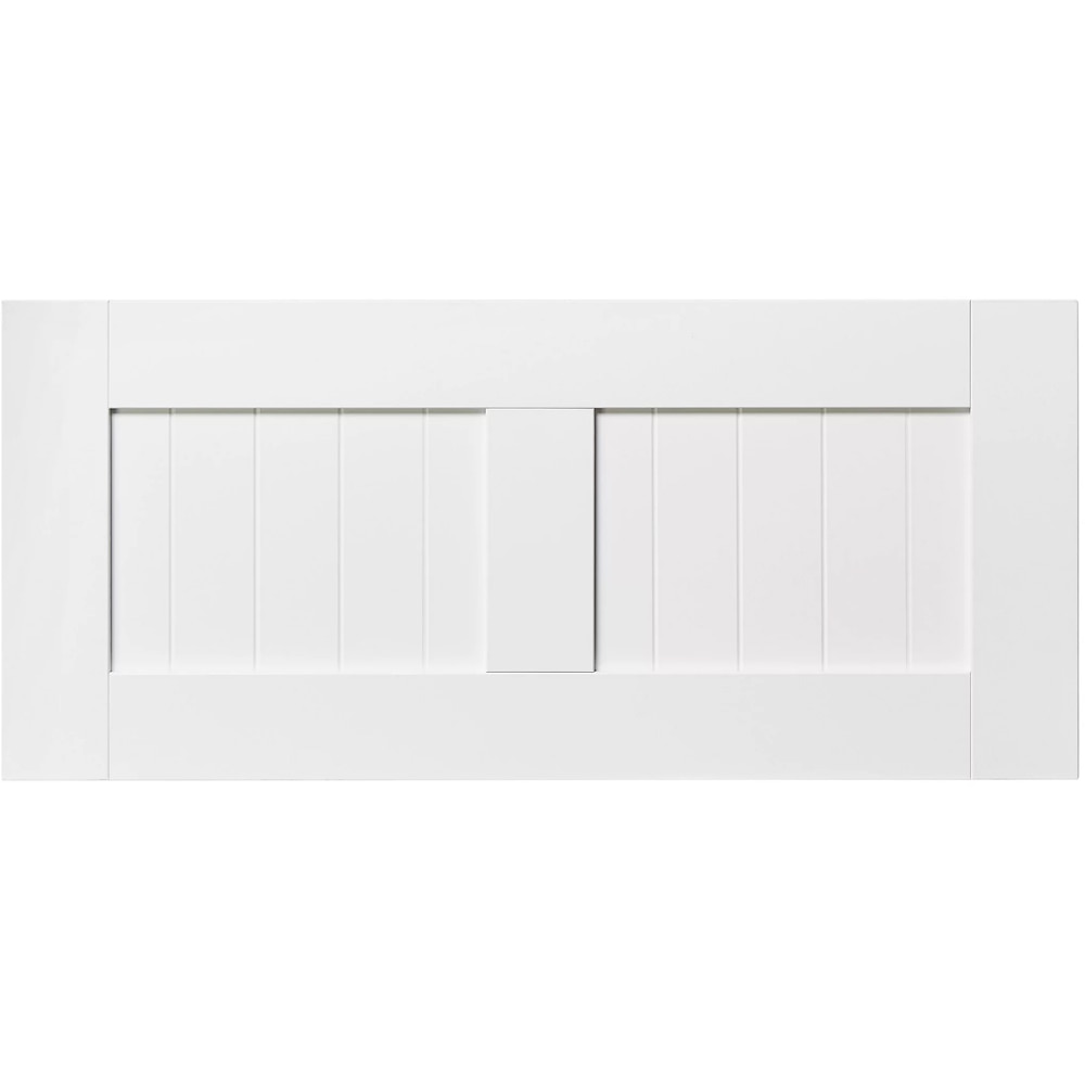 Front usa GOODHOME Alpinia, MDF, 79.7 x 35.6 x 1.8 cm, Alb