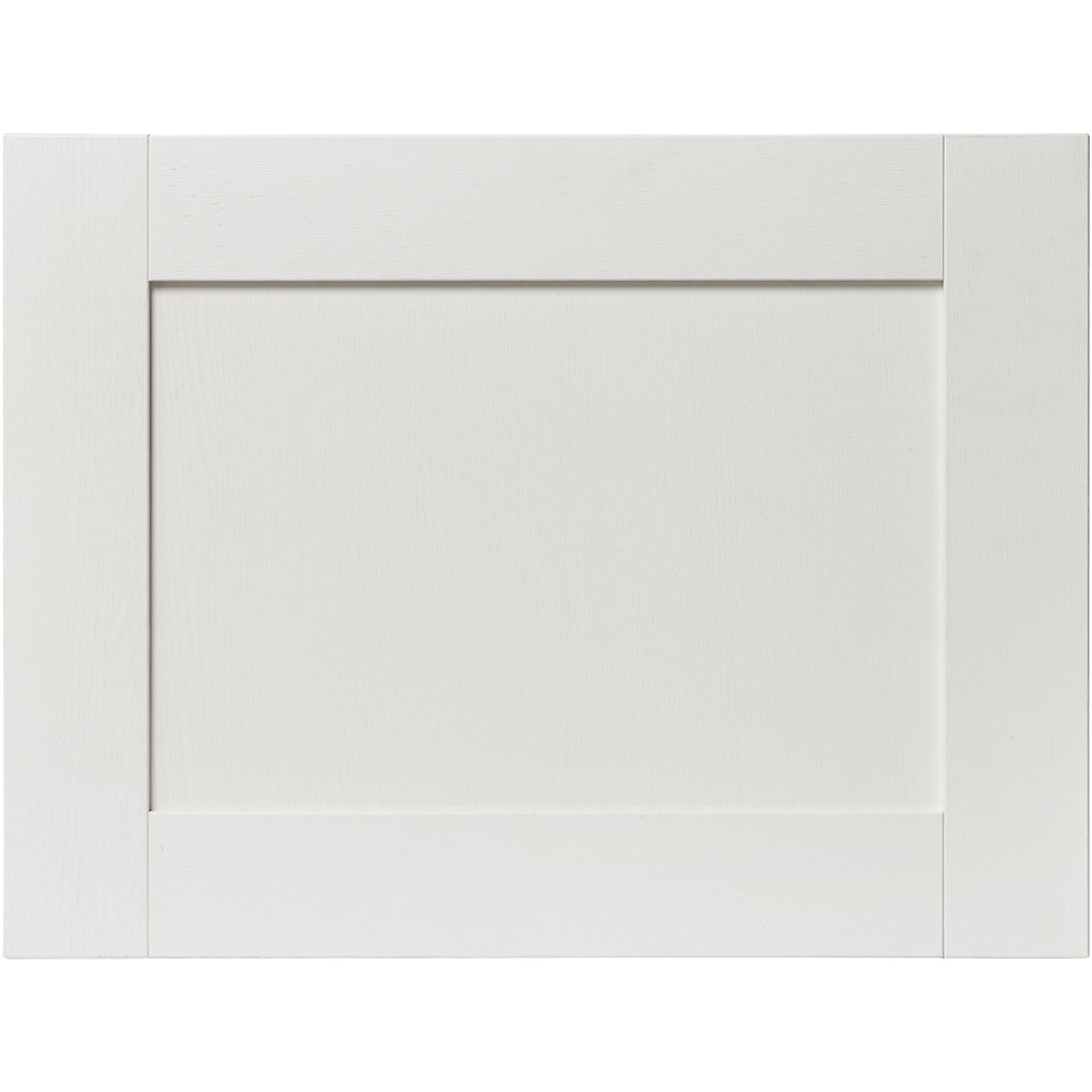 Front usa GOODHOME Alpinia, MDF, 59.7 x 45.3 x 1.8 cm, Alb