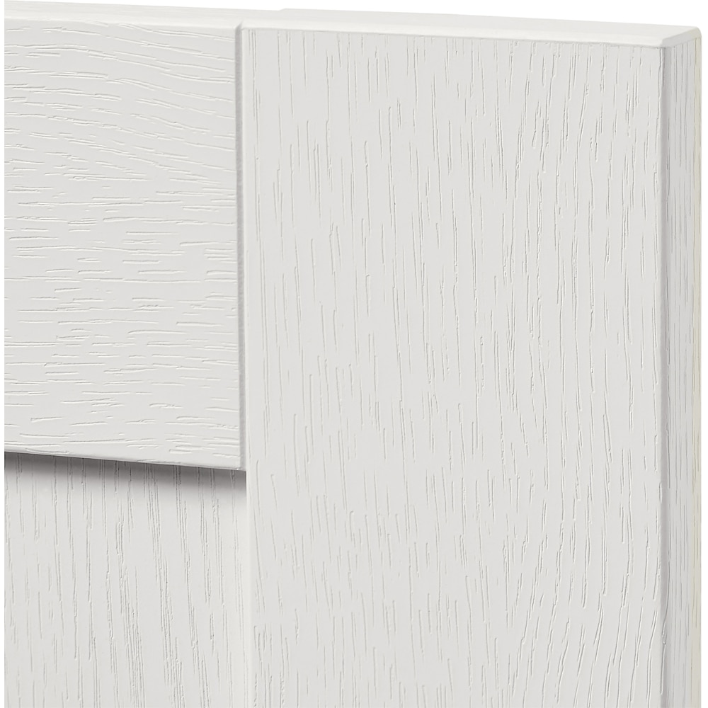 Front usa GOODHOME Alpinia, MDF, 59.7 x 45.3 x 1.8 cm, Alb