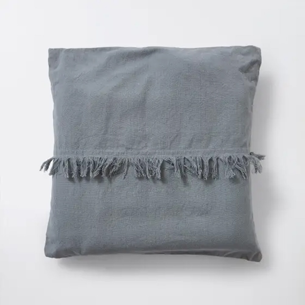 Perna decorativa BLOOMA Rural, 50 x 50cm, bumbac, gri