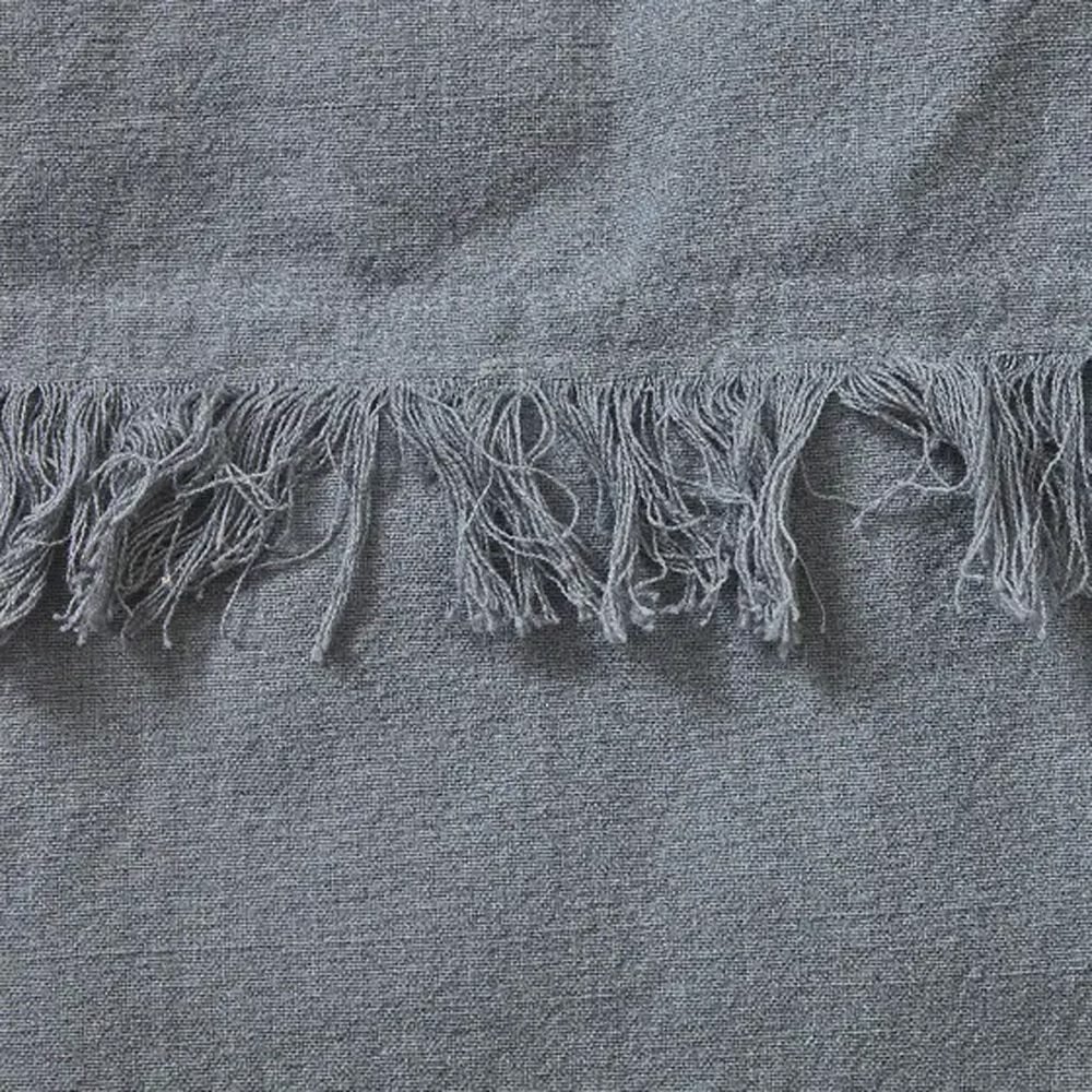 Perna decorativa BLOOMA Rural, 50 x 50cm, bumbac, gri