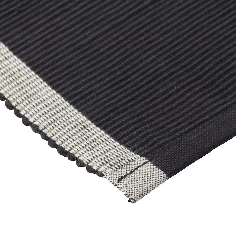 Suport farfurie BLOOMA, 30 x 50 cm, 2 bucati, negru-alb