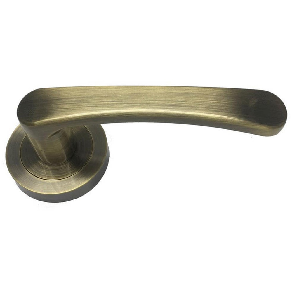 Maner usa cu rozeta COLOURS, aluminiu, maro