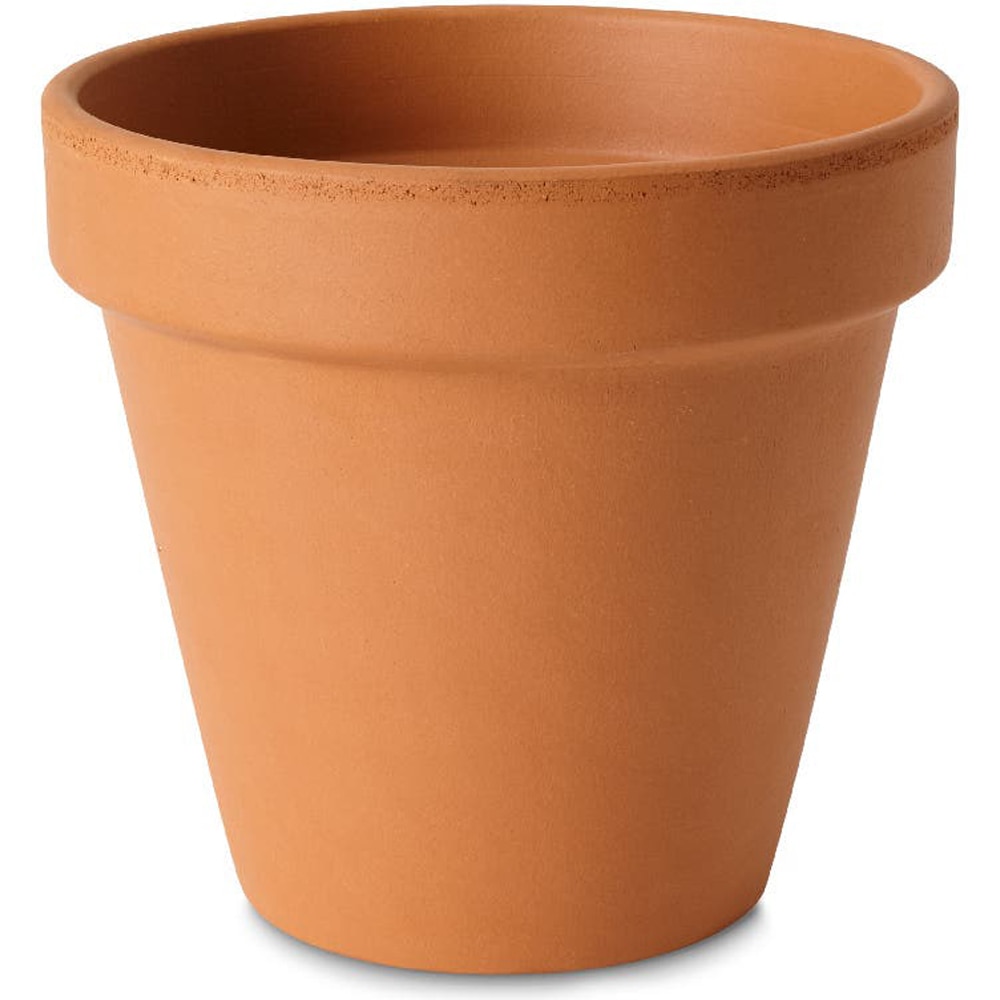 Ghiveci flori VERVE Laleh, teracota, D 17.1 cm, maro