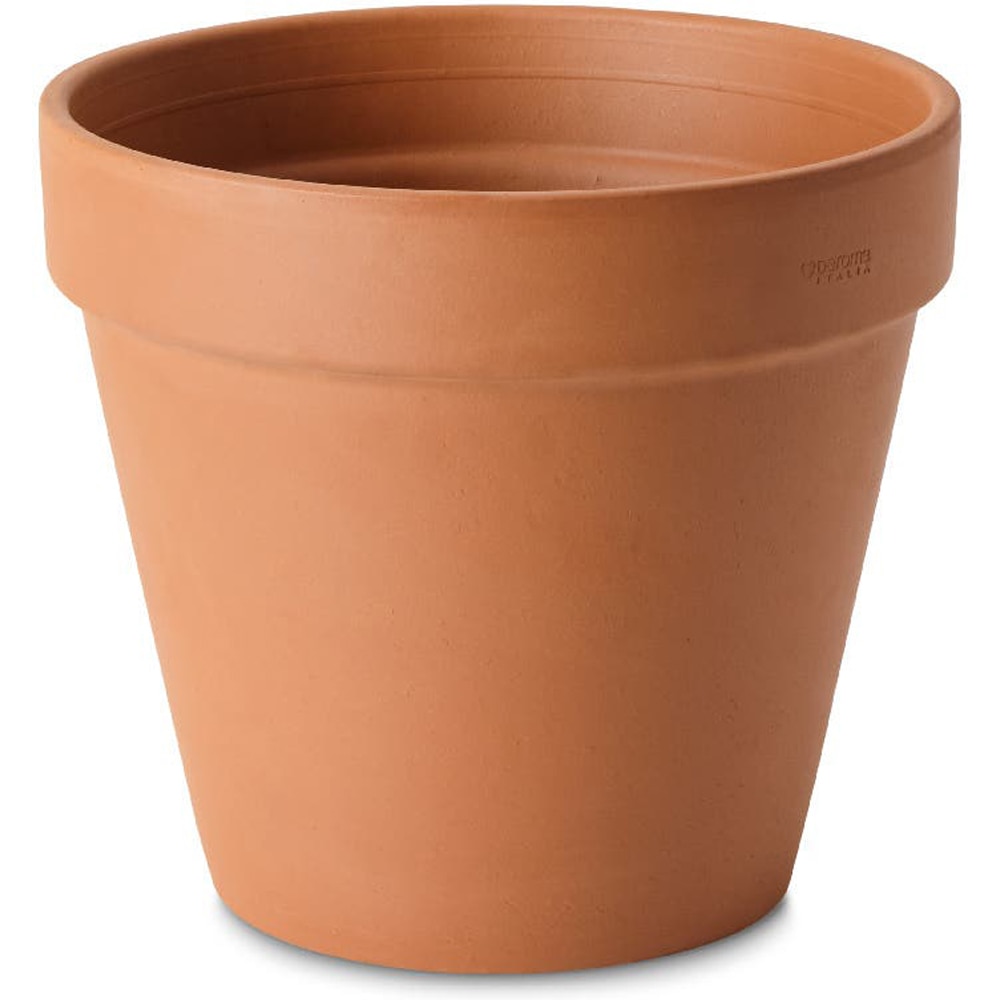 Ghiveci flori VERVE Laleh, teracota, D 35.7 cm, maro