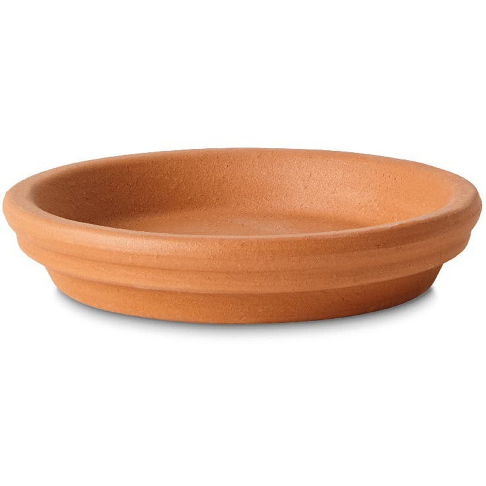 Farfurie ghiveci VERVE Laleh, teracota, D 11 cm, portocaliu